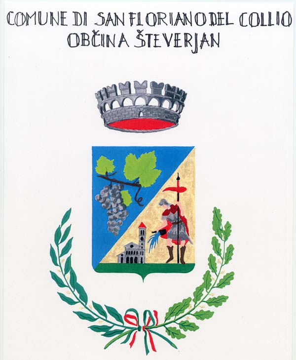 Emblema del Comune di San Floriano del Collio - Obcina Steverian
